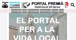 Desktop Screenshot of portalpremia.net